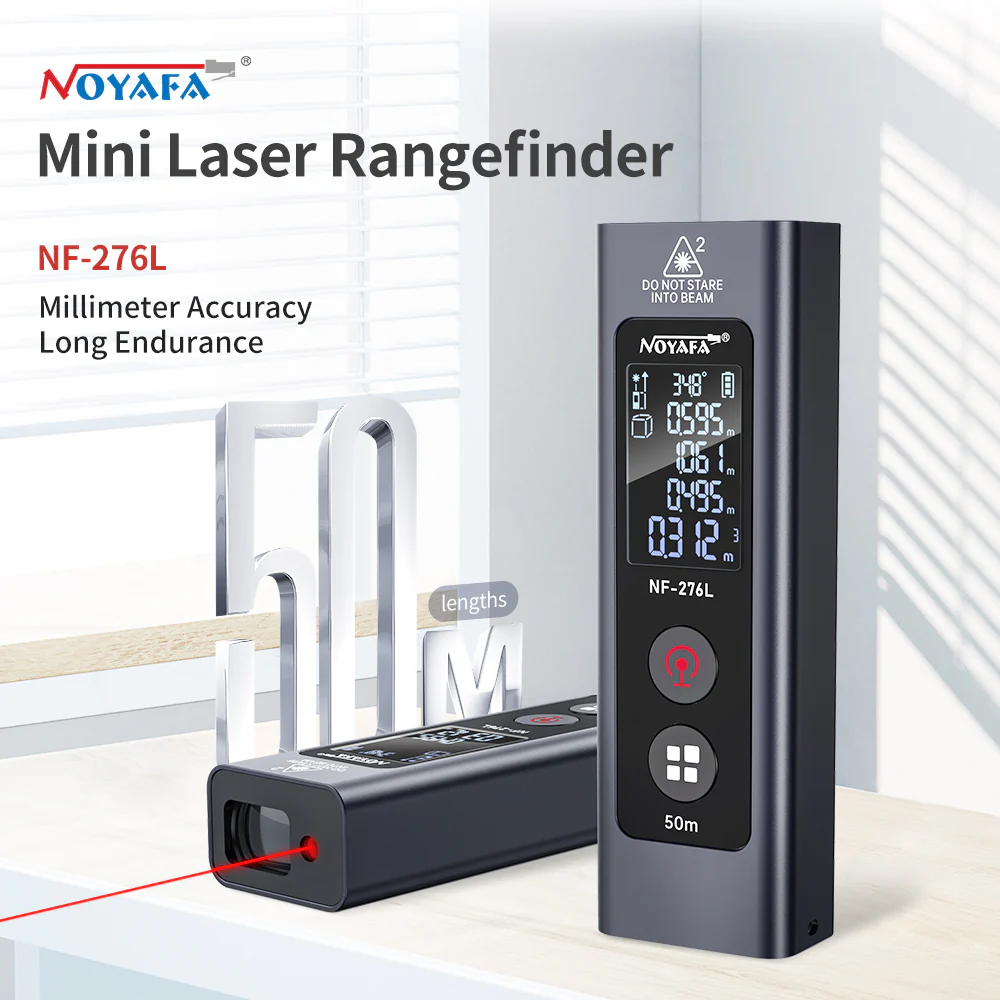 Noyafa Next Generation Mini Laser Rangefinder with Millimeter Accuracy & Long Endurance NF-276L