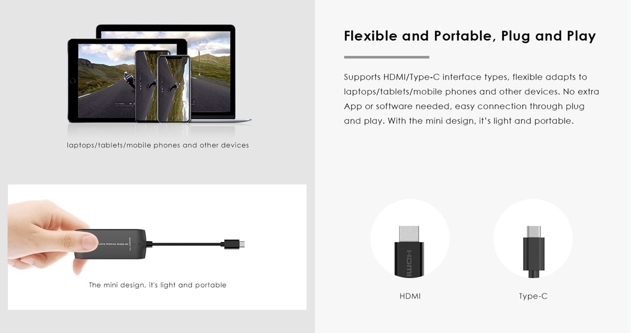 Lenkeng HDMI Wireless Extender 4K60Hz Mini 20m HDMI LKV488-V2.0