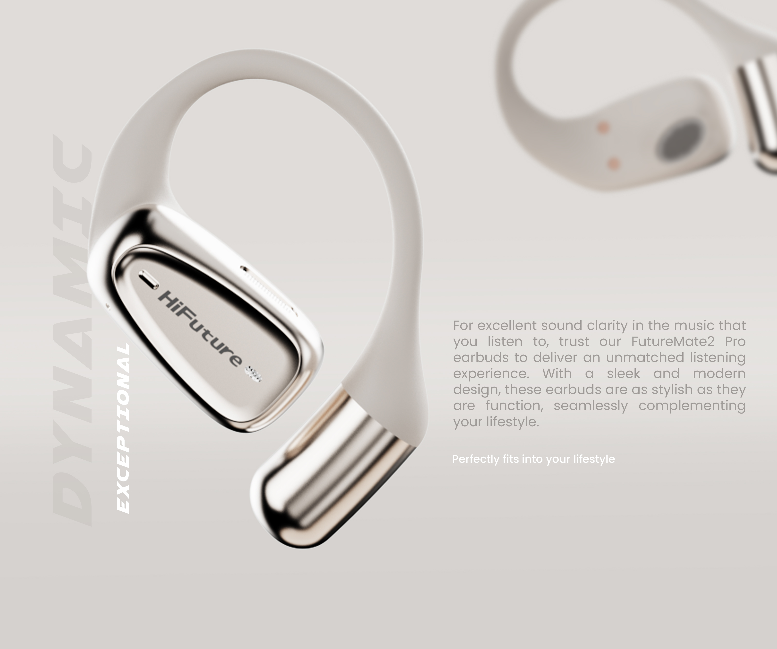 HiFuture Headphones Open Ear FutureMate 2 PRO Black