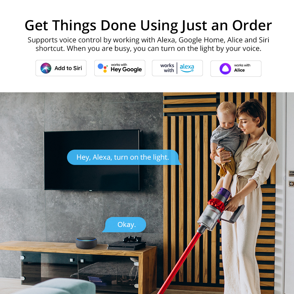 Sonoff M5 UK 3C WiFi Smart Wall Mechanical Switch