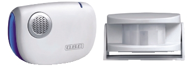 GBC Wireless Bell Kit Portable Receiver+PIR Sensor