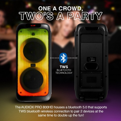 SonicGear AudioXPro800HD Portable Bluetooth Speakers