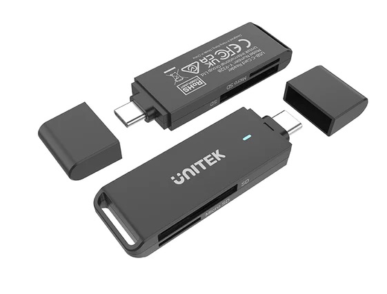 Unitek Y-9328 USB-C 3.0 to Micro SD/SD Card Reader