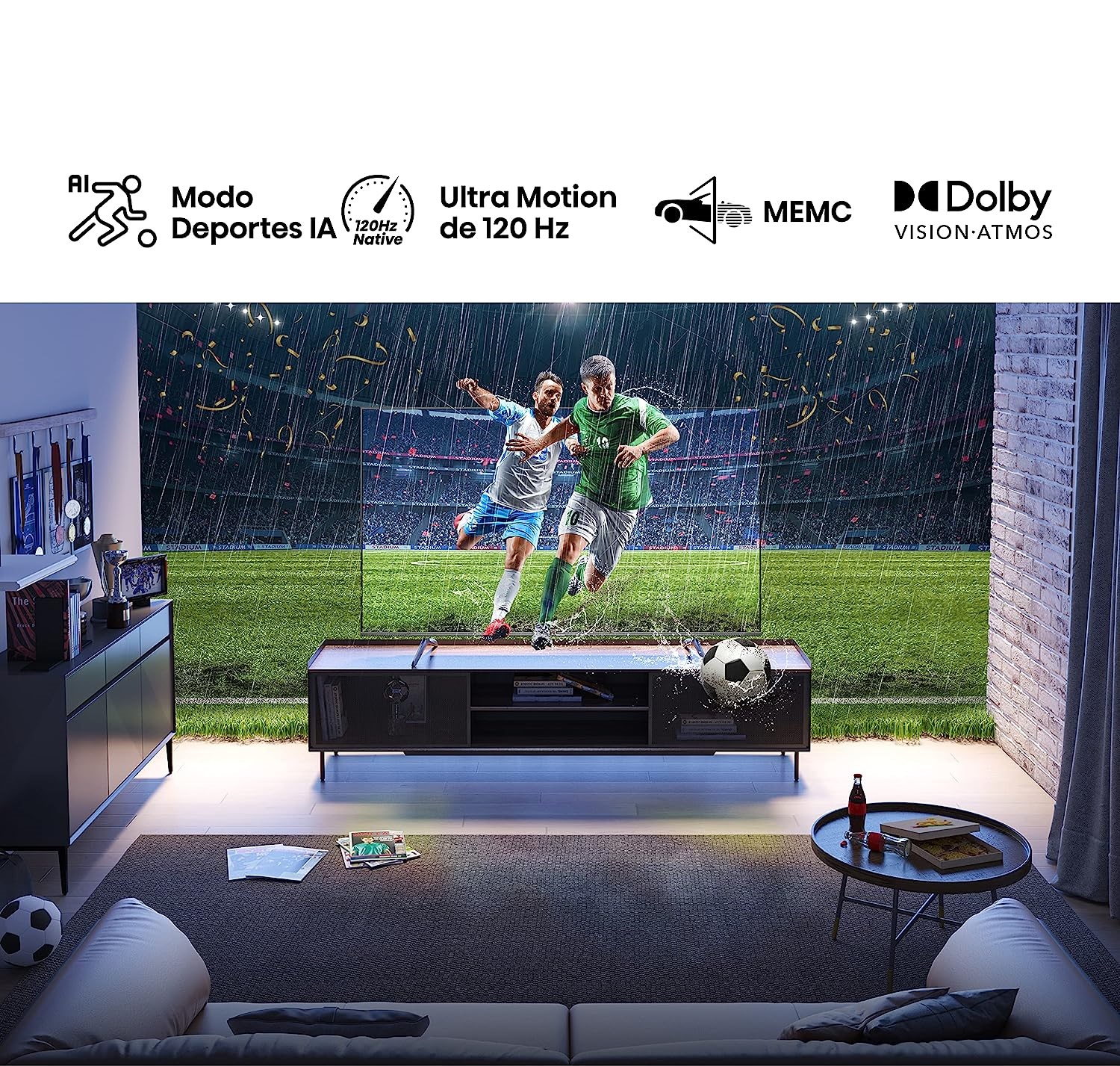 Hisense 75E7KQ PRO 75'' 4K Smart QLED TV 144Hz