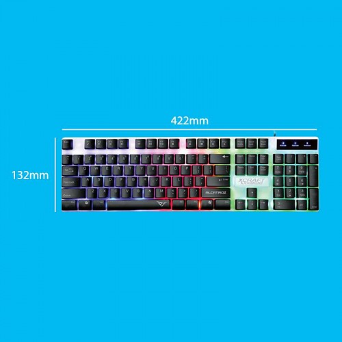 Alcatroz X-CRAFT XKB100 Wired Gaming RGB Keyboard