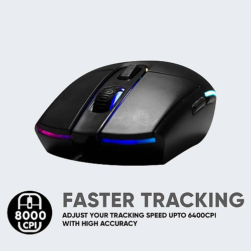 Armaggeddon Raven III Stealth Pro Gaming Silent Mouse