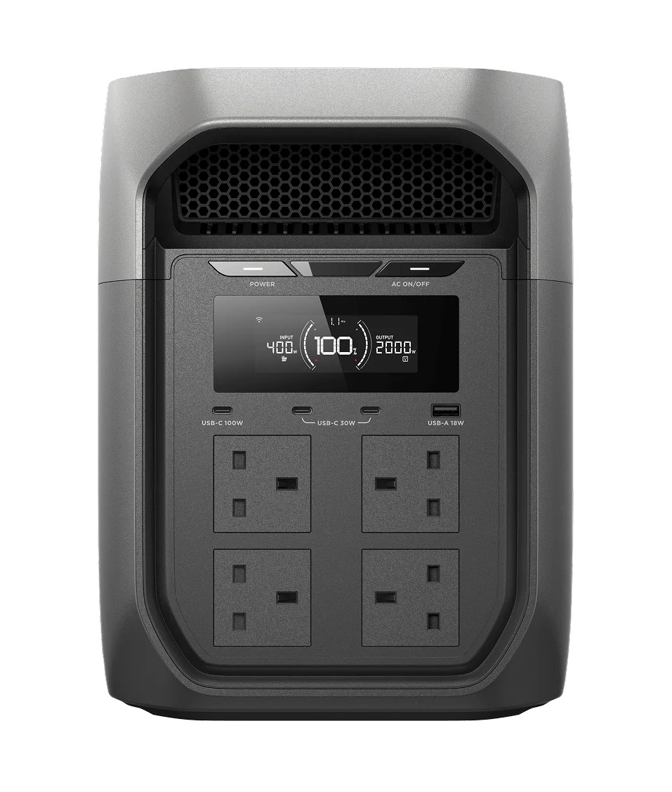 EcoFlow PS DELTA 3 Max Portable Power Station 2048Wh 2400W PV500W