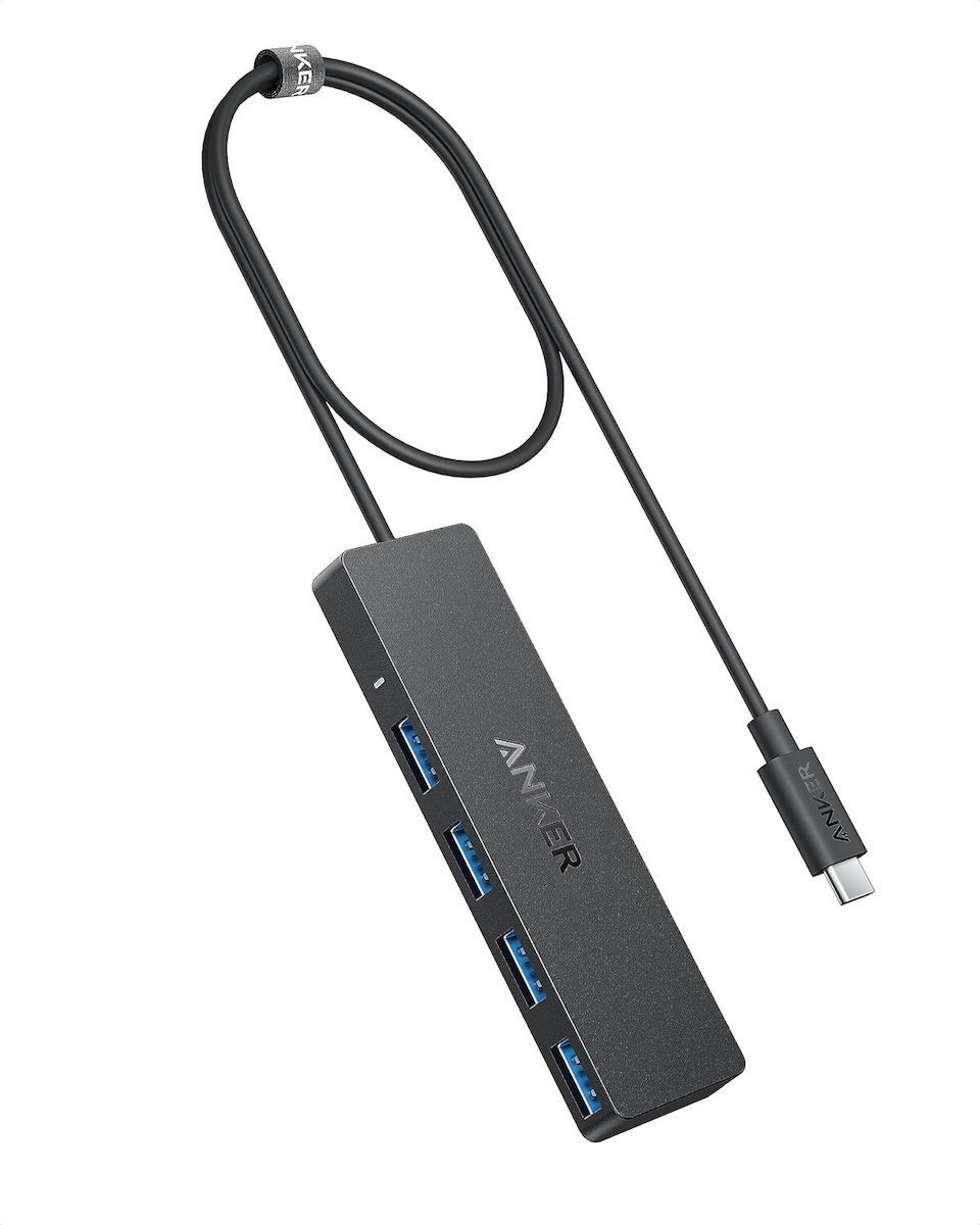 Anker Work Hub USB-C  4-Ports Black