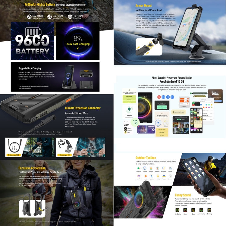 Ulefone Armor 21 Dual SIM (8GB/256GB)
