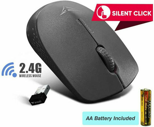 Alcatroz Mouse Wireless AIRMOUSE 3 Silent Black
