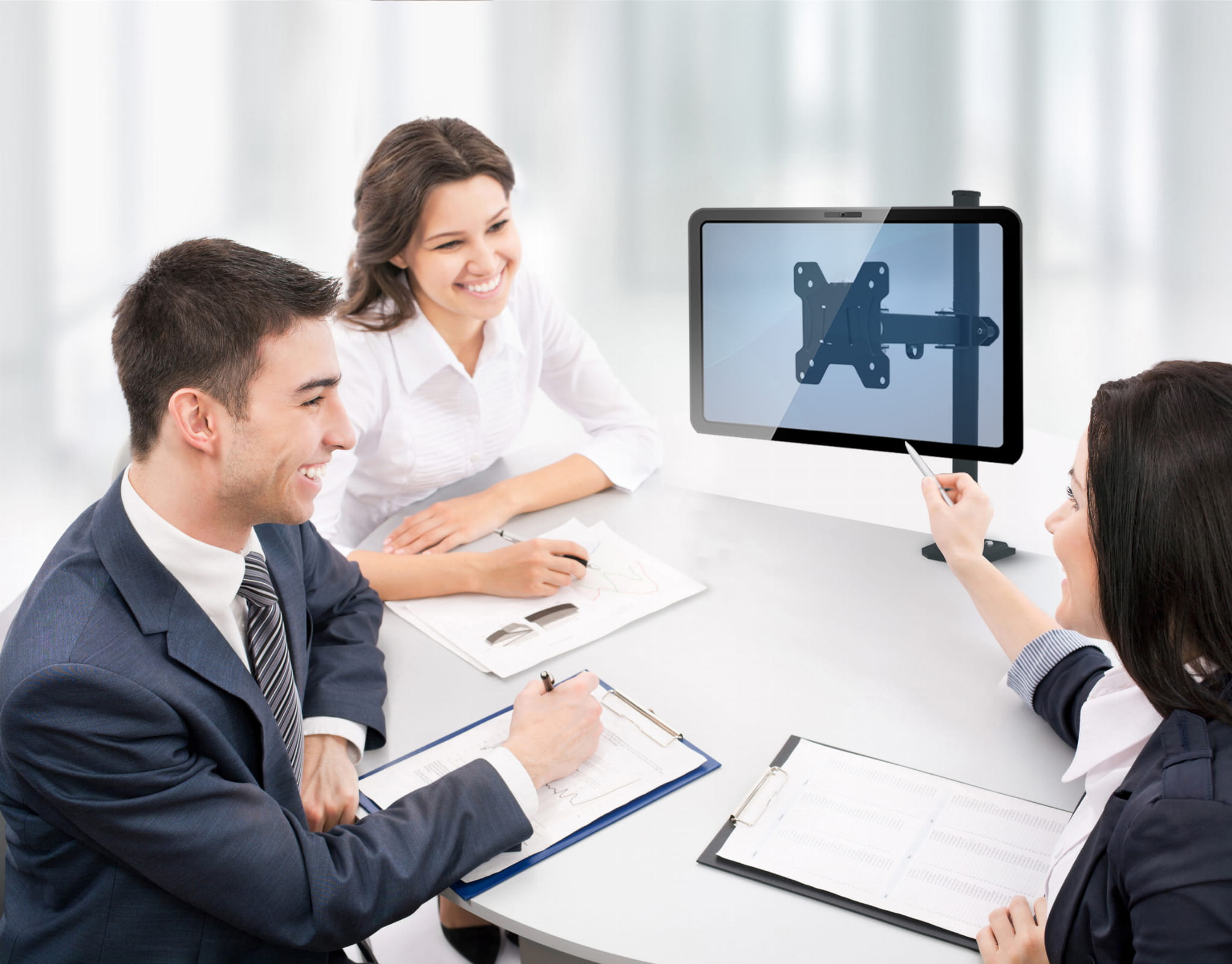 Opticum PIXEL SINGLE Desk Monitor Mount Single Arm