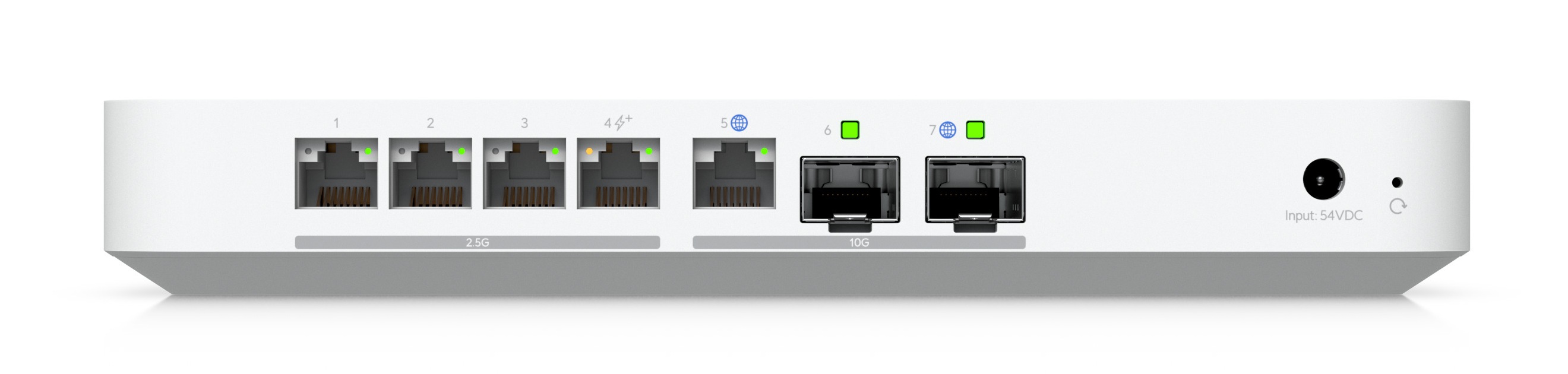 Ubiquiti UniFi Cloud Gateway Fiber 1x SFP+, 1x 10GE, 4x 2.5GE UCG-Fiber