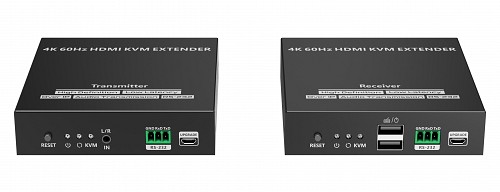Lenkeng KVM HDMI Extender over IP 4K60Hz 120m LKV582KVM