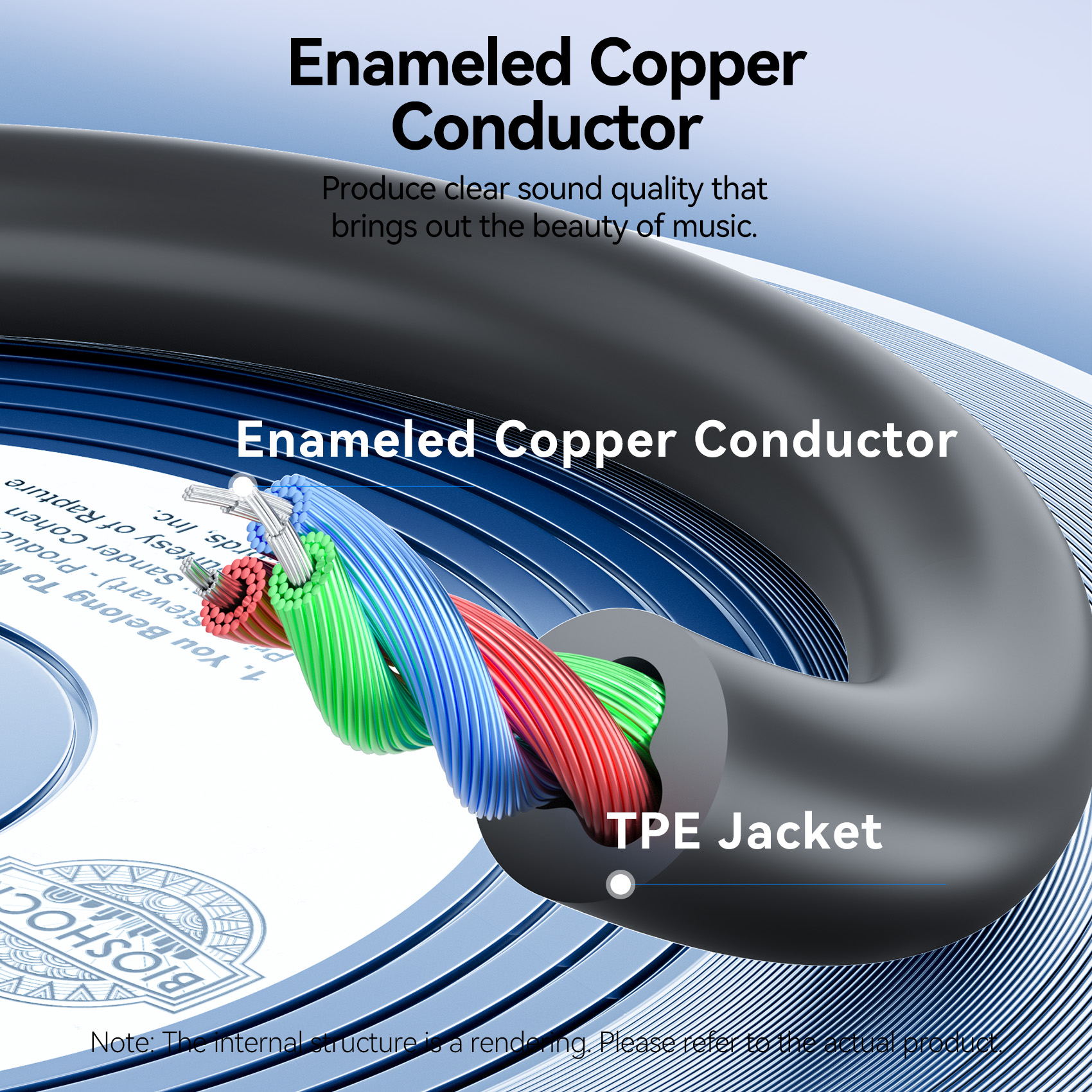 Vention AUDIO CONVERTER USB-C to 2RCA Male Cable 1.0m BIKHF