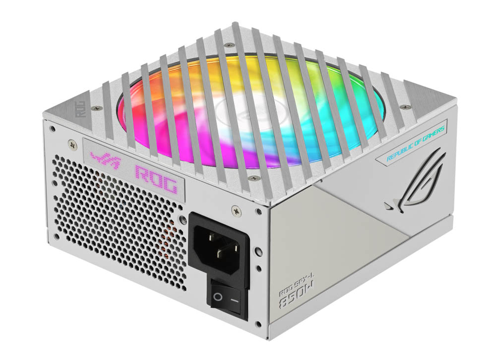 ASUS Power Supply ROG LOKI 80 PLUS Platinum Fully Modular ATX 3.0 PCIe 5.0 SFX-L 850W Platinum White Edition