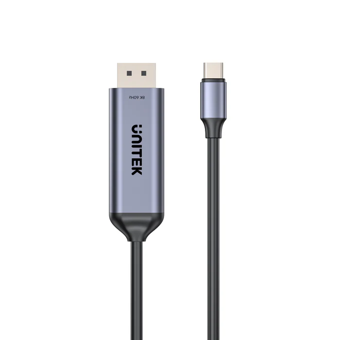 Unitek Converter USB-C to DP Cable 8K60Hz 1.8m Bidirectional V1423D