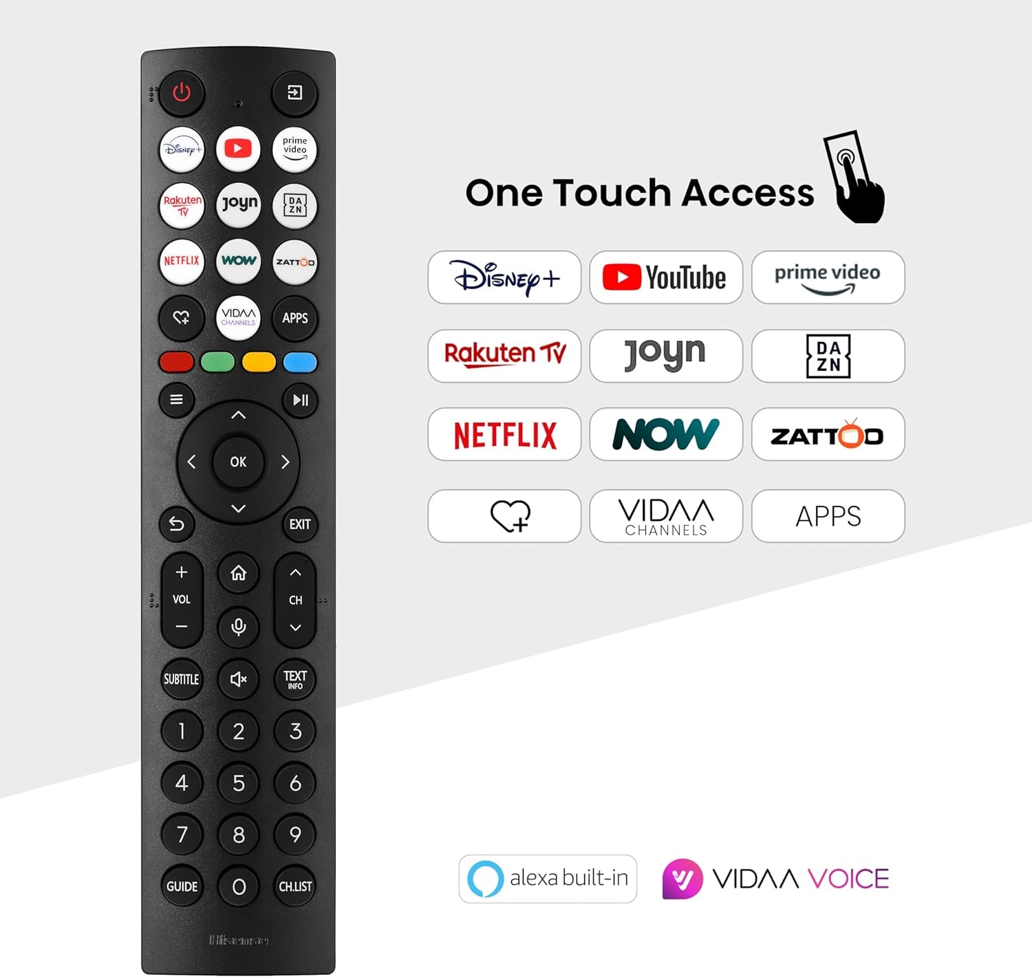 Hisense 65U6NQ 65'' 4K Smart QLED Mini LED TV