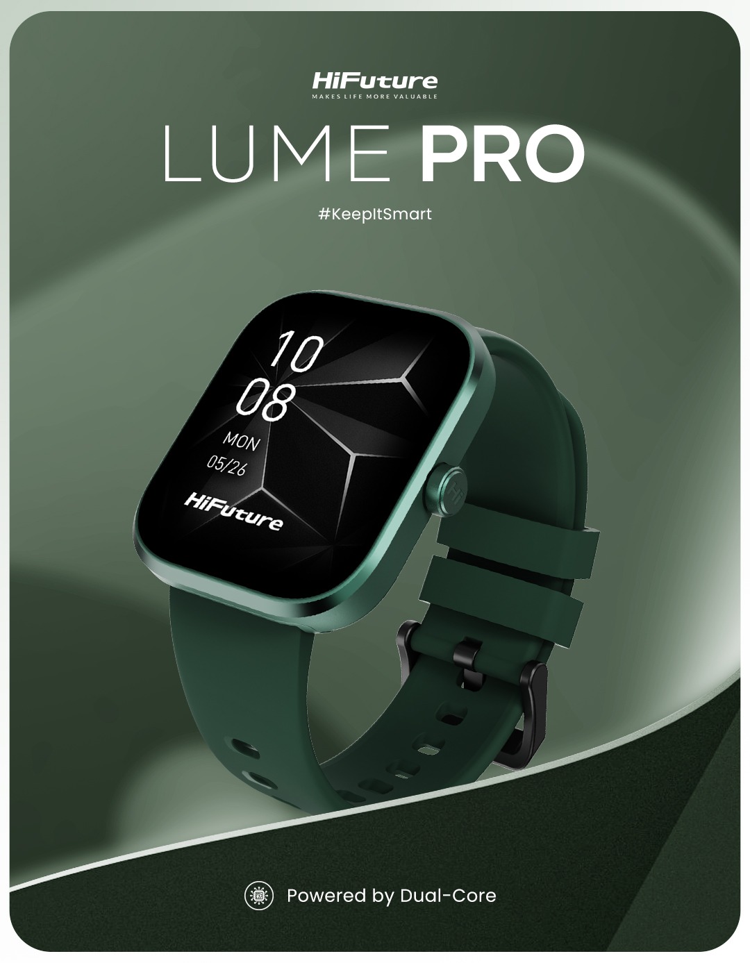 HiFuture Fashion SmartWatch ZONE3 Pink/Gold
