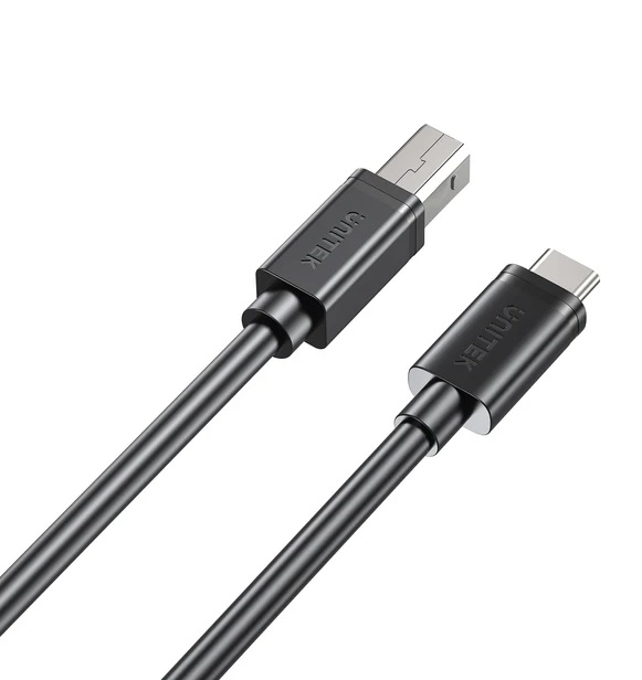 Unitek USB-C 2.0 to USB-B Printer Cable 5.0m