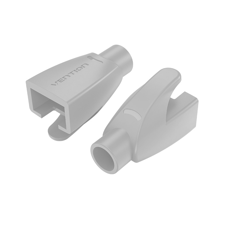 Vention NETWORK Connector Strain Relief Boots RJ45 Grey 50-pack