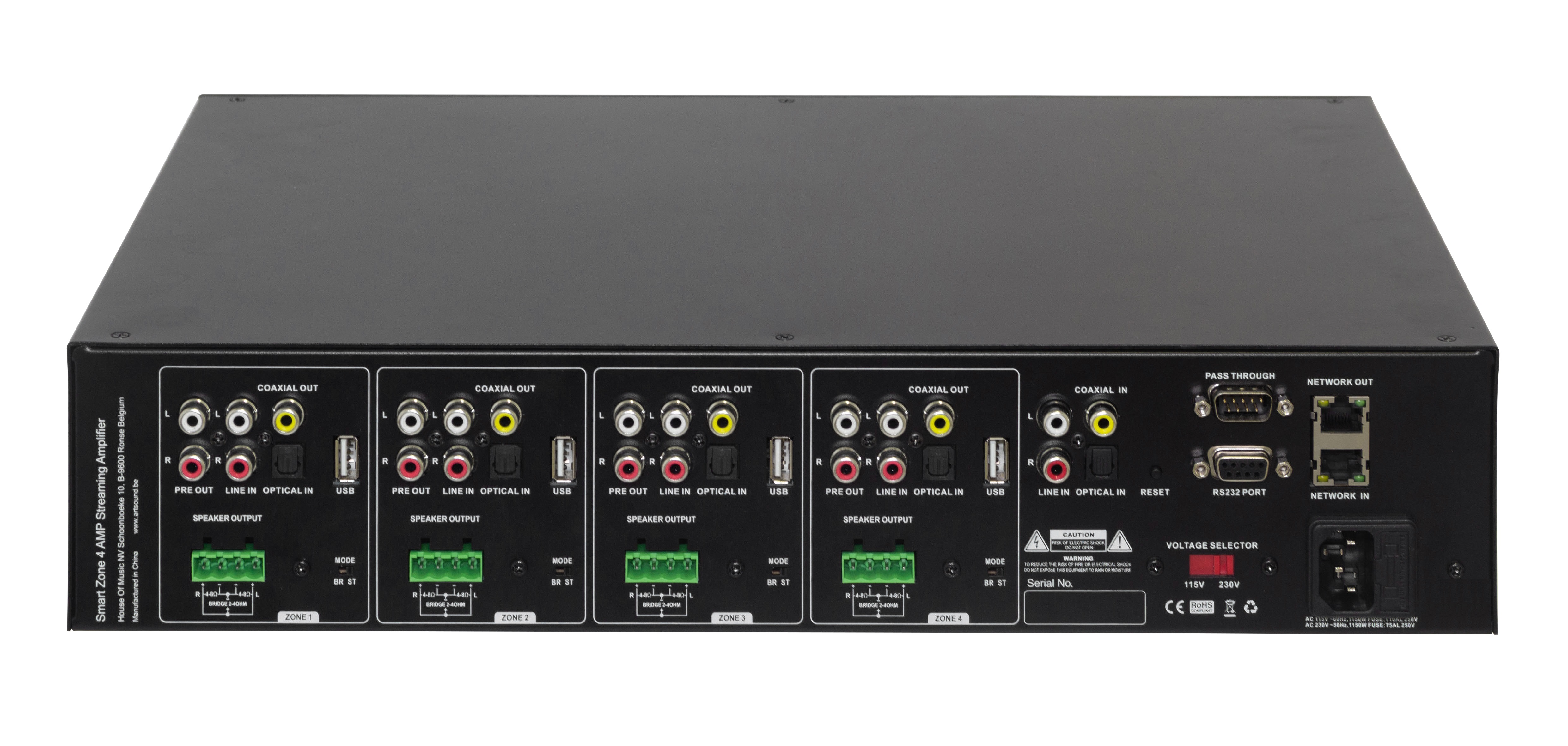 Artsound SmartZone 4 Multiroom Amplifier 4xZones