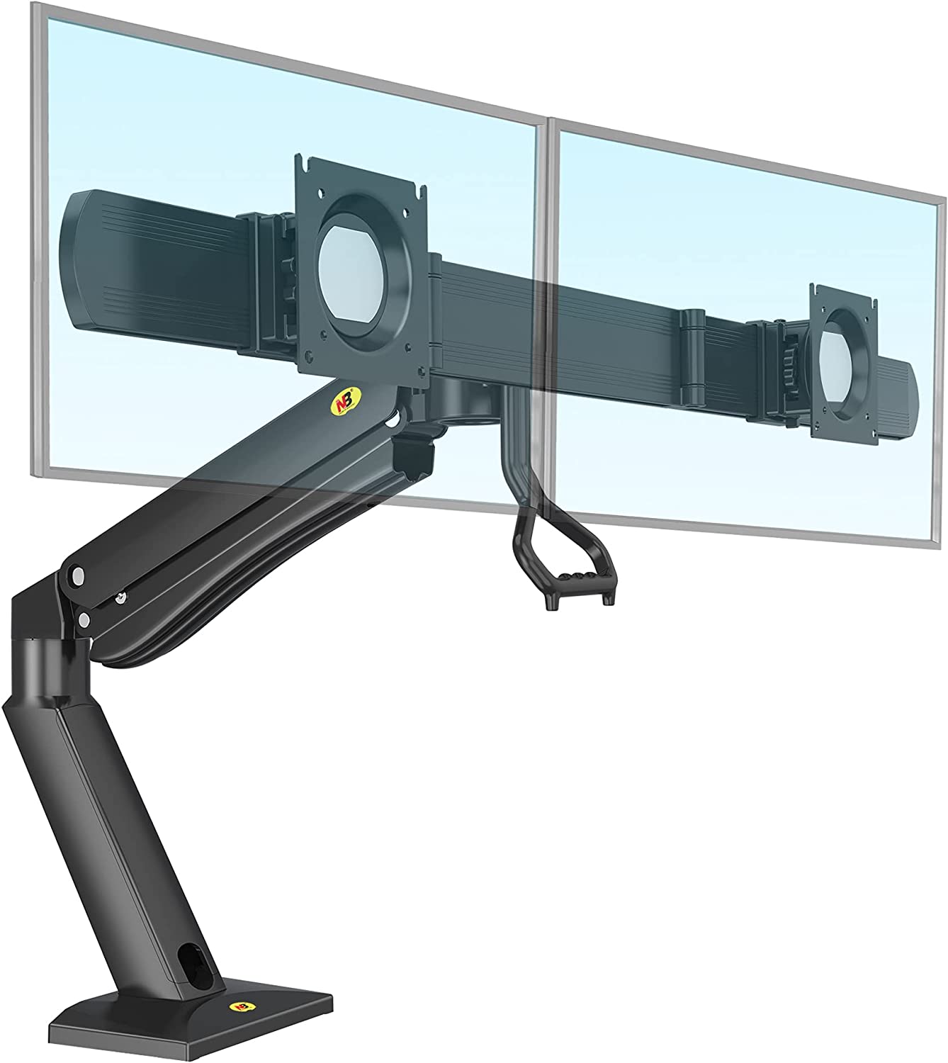 NBMounts Monitor Desk Mount 2x Arms NB32