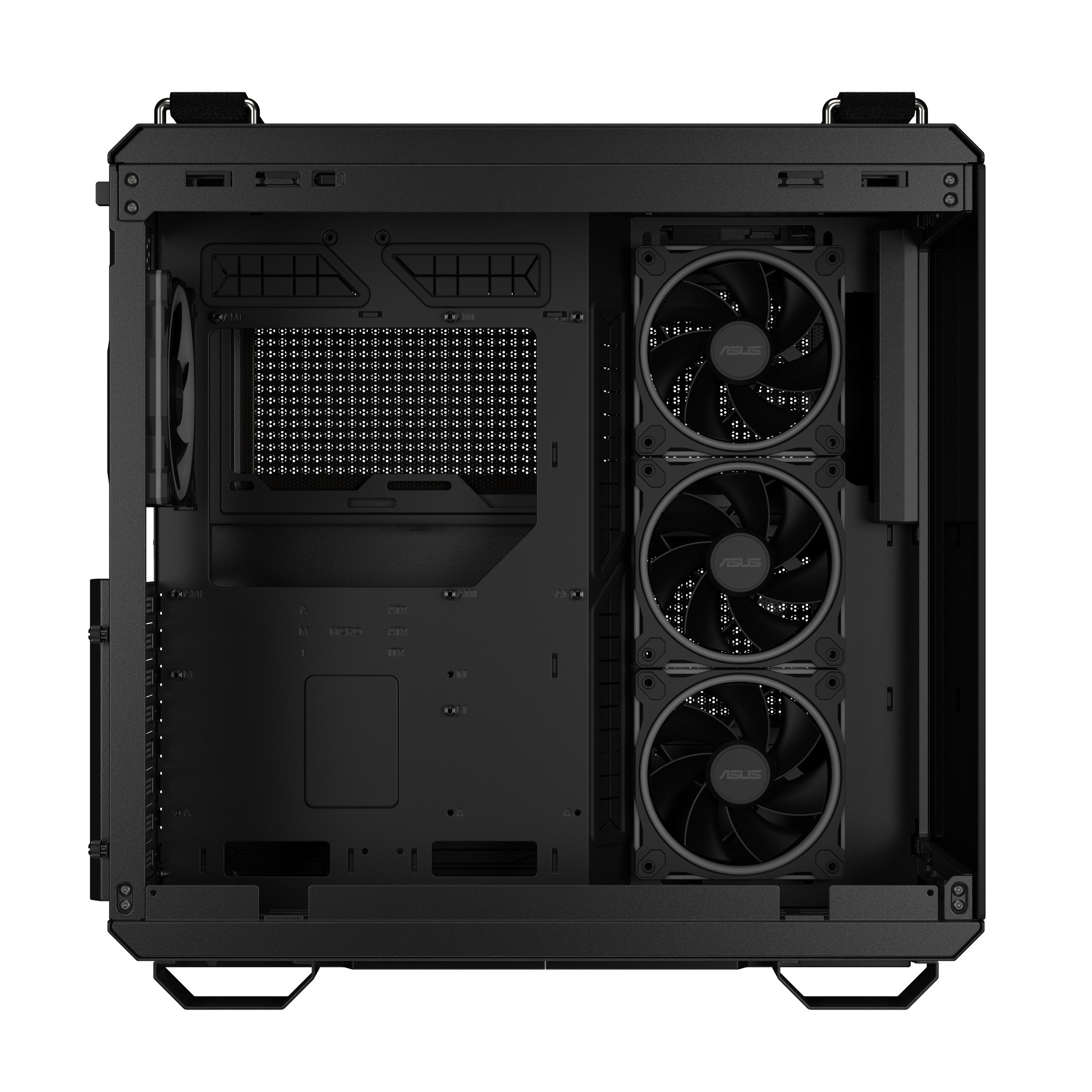 ASUS PC Case ATX Tempered Glass 4xARGB Fans TUF GAMING GT502 Horizon Black