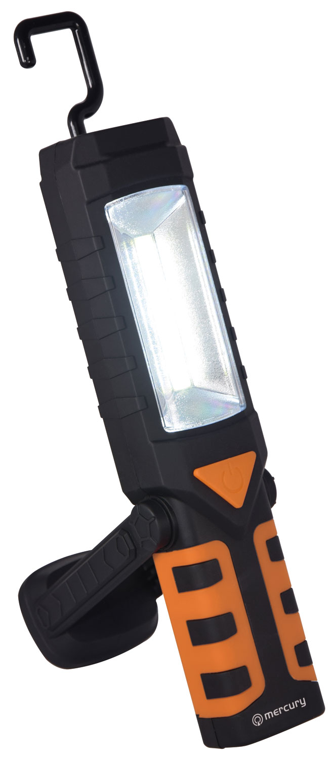 Mercury 3in1 Handheld Rechargeable Worklight, Powerbank Function, with Hook and Magnet 410.318UK