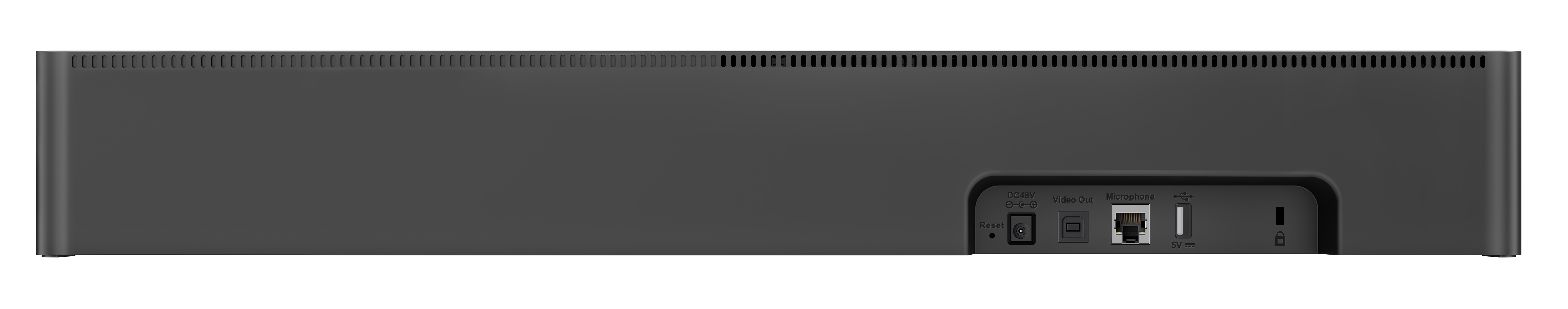 Yealink Video Conferecing Bar USB with 4K Camera, 8 Microphones, Speaker & Autofocus/Speaker Tracking UVC40E2