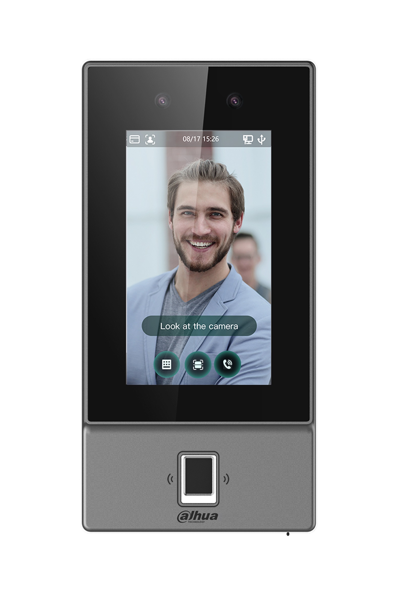 Dahua AC Face Recognition With Fingerprint Controller (Built in POE) ASI6214S-PW