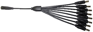 GBC Power Splitter Cable 1in 8out