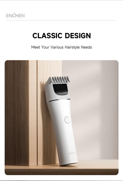 Enchen Hair Clipper BOOST 2 USB-C 1200mAh White