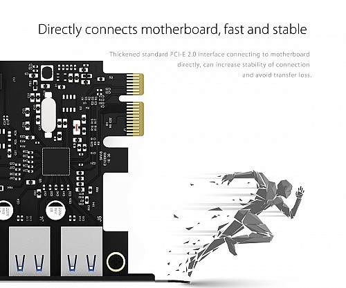 Orico PCI Express Card 5Port USB3.0 PVU3-5O2I-V1
