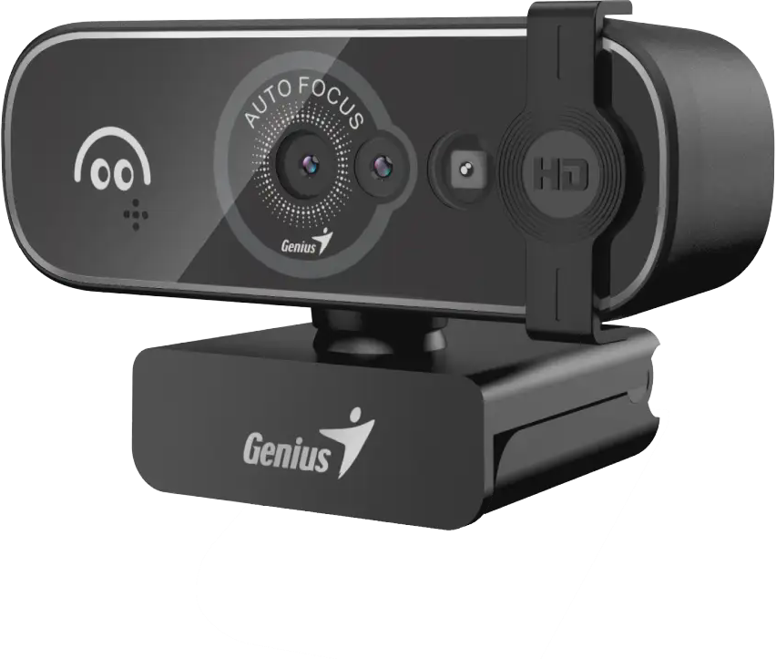 Genius PC Web Camera Facial Recognition Full HD Autofocus FaceCam Open