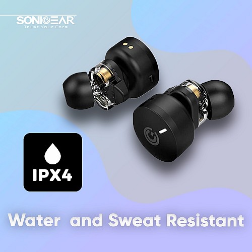 SonicGear EARPUMP TWS 7 HYPERBASS Black