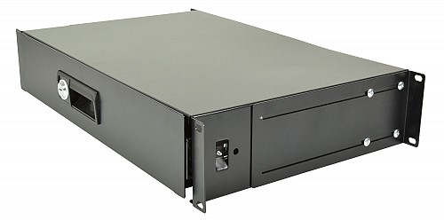 Adastra 19" Lockable Rack Drawer 3U 853.053UK