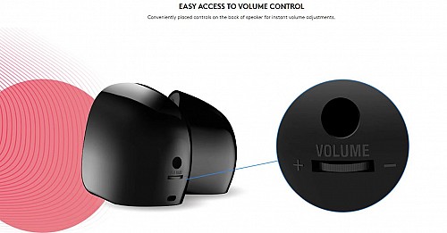 Genius PC Speakers 2.0 6W 3.5mm USB Powered Grey SP-Q160