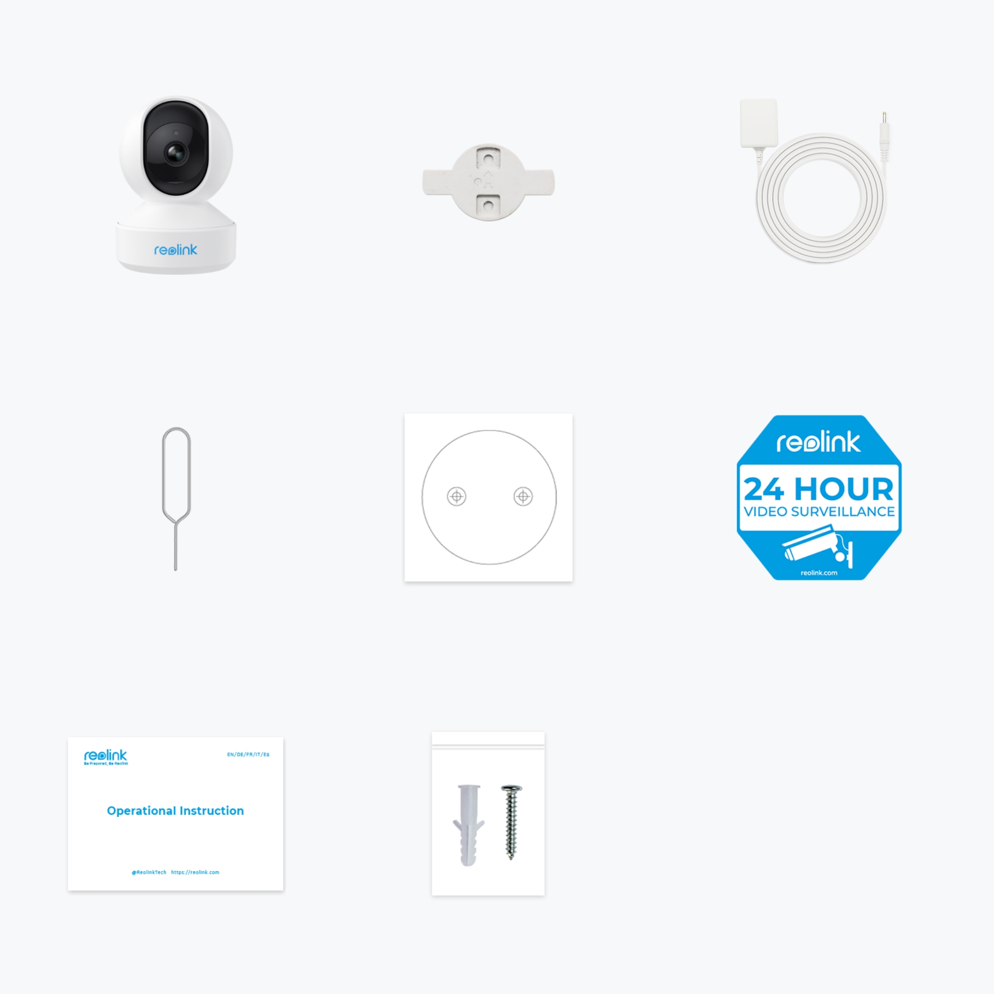 Reolink WIFI Indoor PTZ Camera 4MP E1 PRO (E330) White