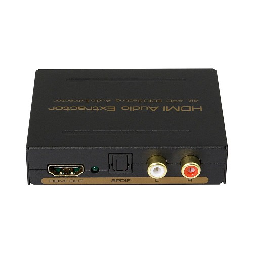 DigitMX DMX-CHHS3 HDMI TO HDMI+Audio (SPDIF+2RCA) Converter 4K