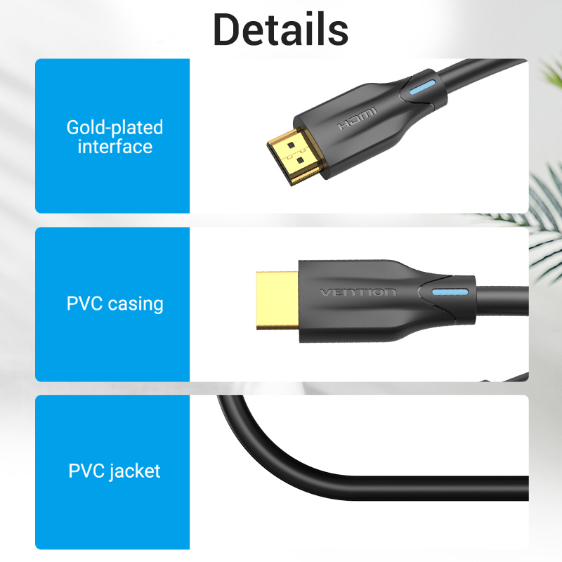 Vention HDMI Cable 2.1 8K 5.0m AANBJ