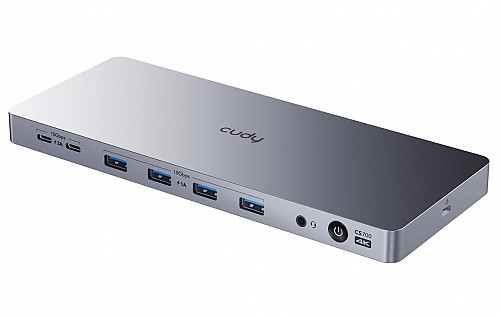Cudy Docking Station USB-C 13-IN-1 Dual 4K 10Gbps with Mac Support CS700