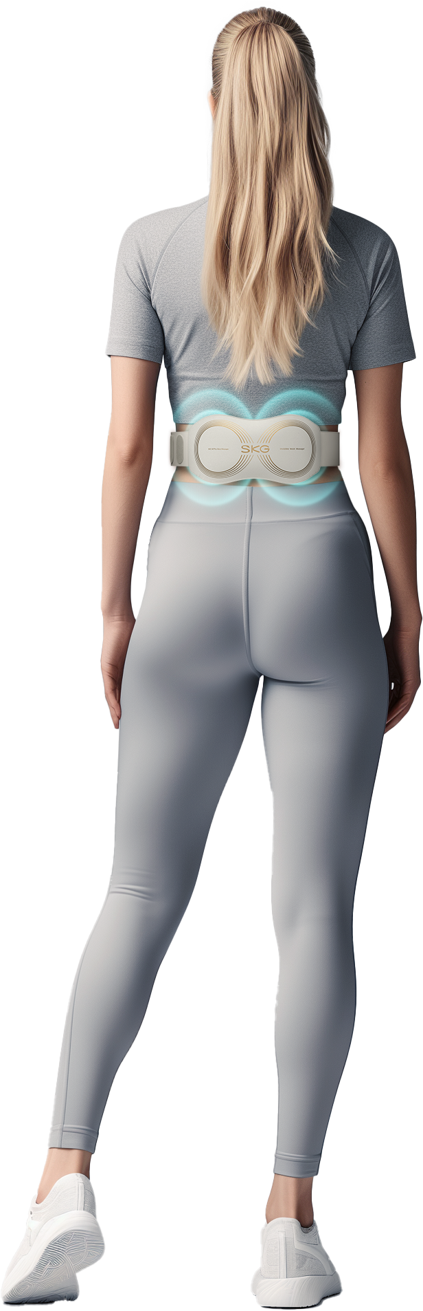 SKG Waist Massager Hot Compress-TENS W7 Pro