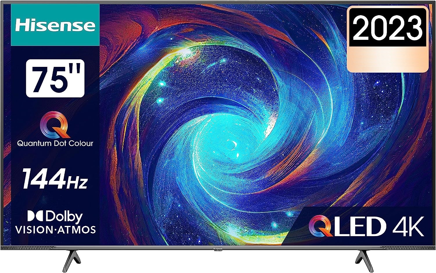 Hisense 75E7KQ PRO 75'' 4K Smart QLED TV 144Hz