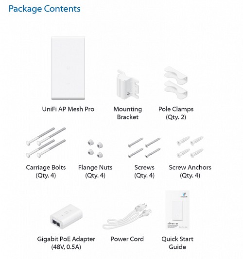 Ubiquiti UniFi AC Mesh PRO Dual Band Outdoor Access Point