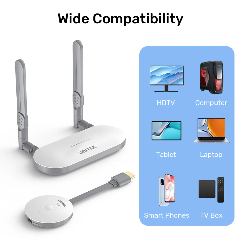 Unitek Extra Transmitter for V1183A Wireless HDMI Kit
