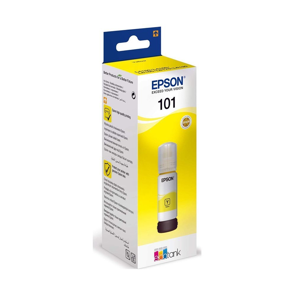 Epson Ink Bottle Yellow 101 Original Ink C13T03V44A