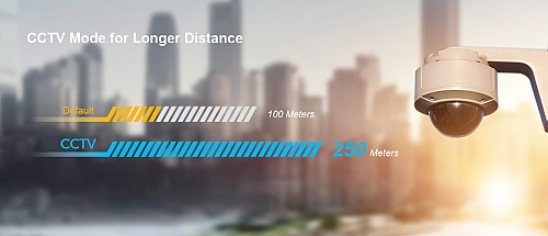 Cudy FS1006P 4-Port FE PoE Switch + 2 FE Uplink 60W with UK Plug