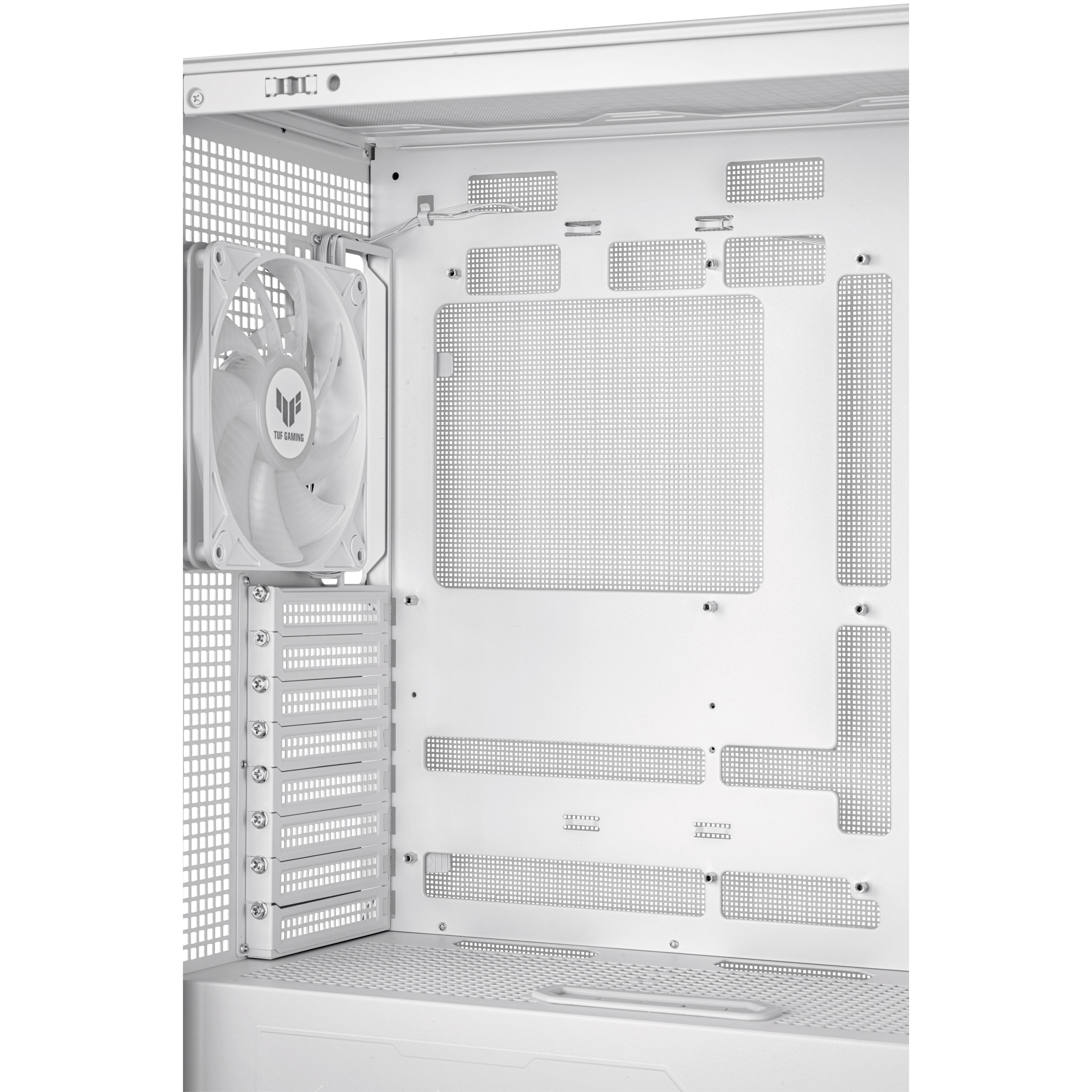 ASUS PC Case ATX Tempered Glass 4xARGB Fans TUF GAMING GT302 White