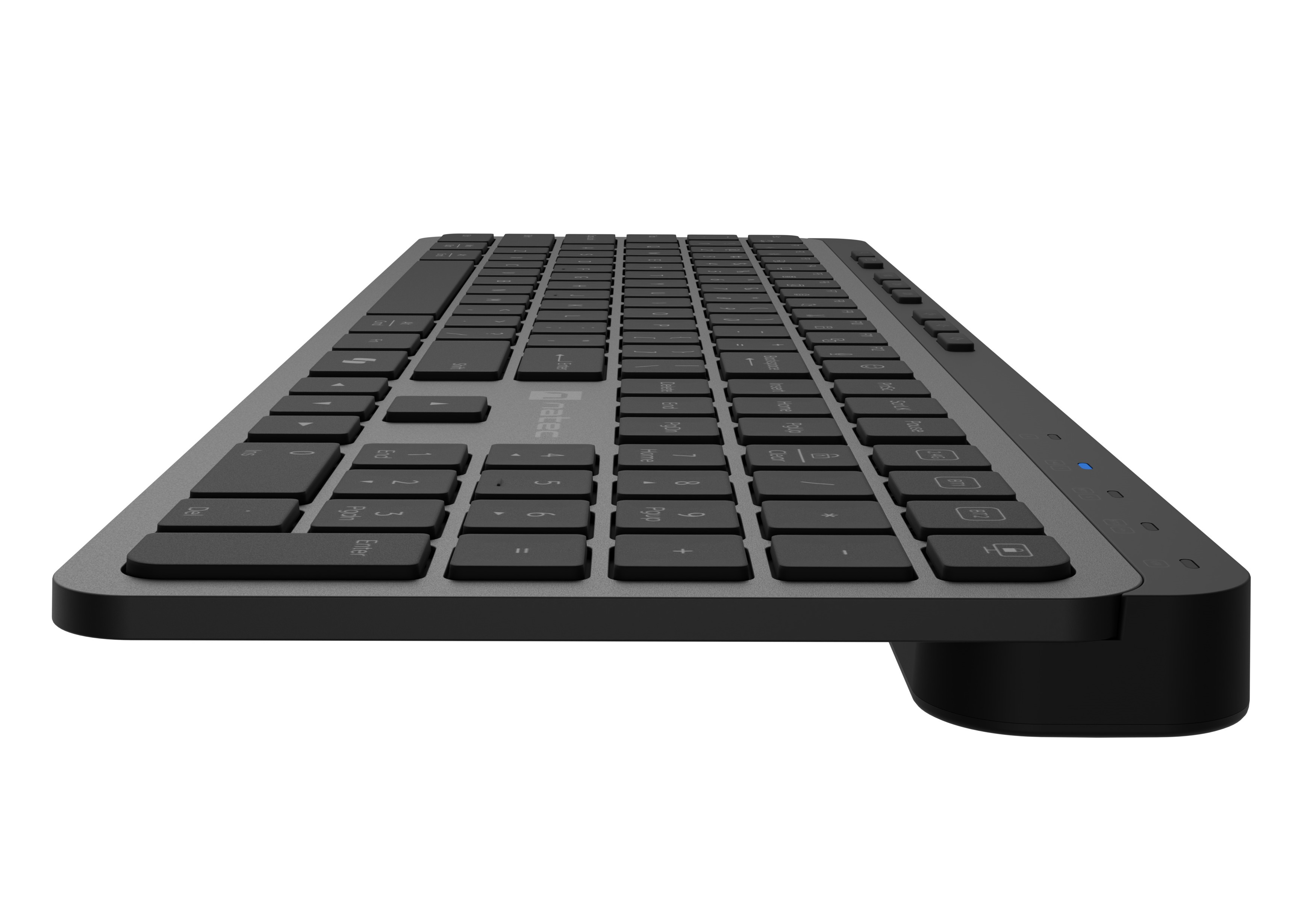 Natec MEDUSA Slim Wireless Keyboard BT & 2.4GHz X-SCISSORS Keys