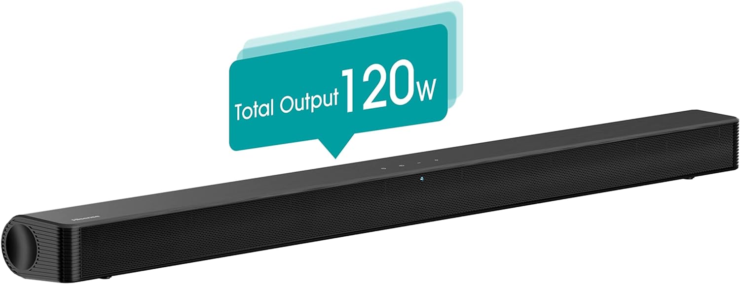 Hisense HS205G Dolby-DTS Virtual X Soundbar 120W BT-USB-HDMI